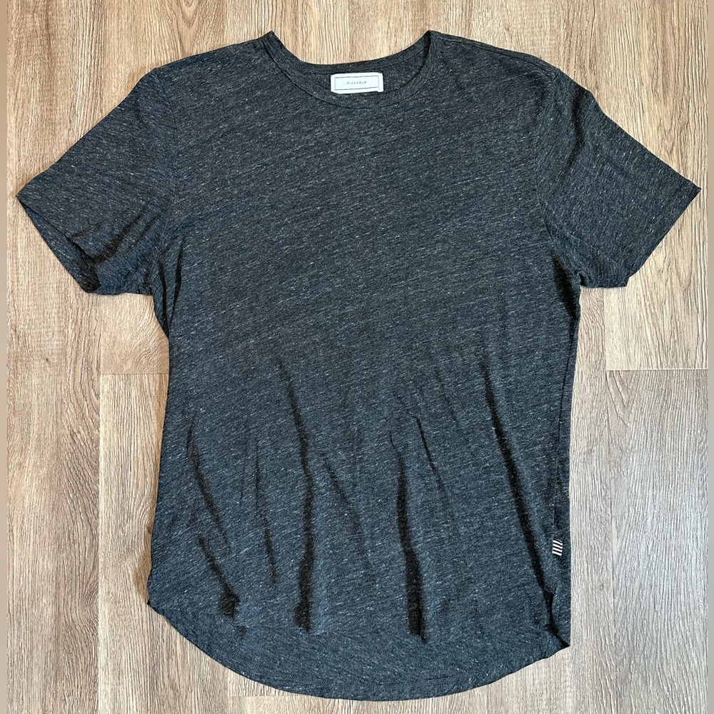 Men's Black Crew Neck T-Shirt
